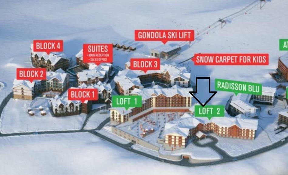 New Gudauri Loft 2 - "Mano", Near Ski Lift Gondola Exterior photo